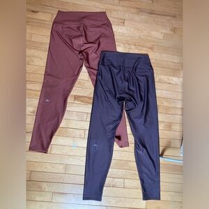 Lot of two pairs of Alo leggings size XL